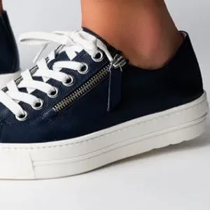 Paul Green Shoes Paul Green Harper Dark Navy Blue Leather